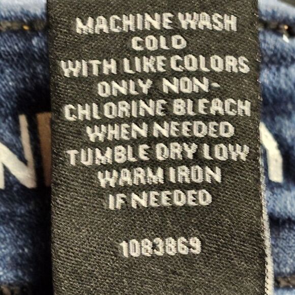 LANE BRYANT Plus Size Mid-Rise Super Stretch Skinny Blue Jeans SIZE Short 24 - Picture 11 of 12